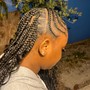 Quick Weave + Tribal braids