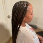 Small Knotless Braids