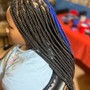 Braids(knotless small hair included)