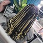 Med Knotless Individual Braids