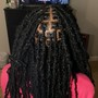 Kid's loc retwist