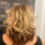 Half Head Balayage (medium length)