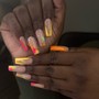 Acrylic Nails (long full set)