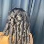 Wash &amp; Blow dry Braid prep