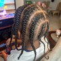 YK Straight Back Cornrows**