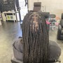 Boho knotless Braids