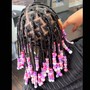 Kid's Braids (with wash and design)