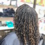 Micro Locs twist/no hair added