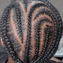 Box Braids (natural hair/ men)