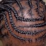 Loc Retwist + Style (HALF HEAD ONLY)