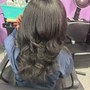 Silk Press Relaxed hair