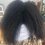 Natural hair wash and curl short cut (non relaxed)