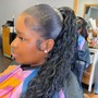 A press or curl & trim