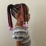 Kid's Braids with extensions