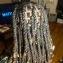 Small Knotless Braids