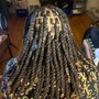 Small Knotless Braids