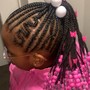 Medium Knotless Braids