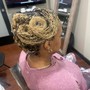 Full Head Loc Starting