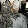 Medium Knotless Braids