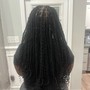 Bob length knotless(med)