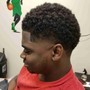 Men's Perm and Haircut