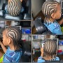 Boy’s Freestyle Scalp Braids