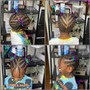 Girl’s Braid Down