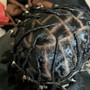 Retwist + Style Short Locs