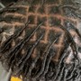 Men's full head retwist & style