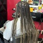 4 Crisscrossed Braids