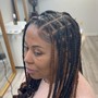 Individual Braids with no extensions added