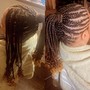 Feed in braided style