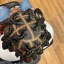 Individual Braids on Natural Hair