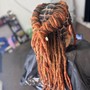 Loc Retwist and Style (arm pit length)