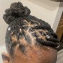 Insta locs (short hair)