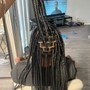 Large knotless Braids