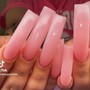 Acrylic Xxxl Nail Set (11- whole tip)