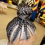 Large plaits regular