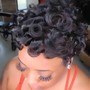 Shampoo, Wave set, and Curls ***RELAXED HAIR ONLY ** BETTY BOOP LOOKP