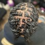 Kinky or any two strand Twist