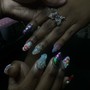 Nail Art (on each nail)