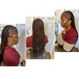 1 layer Cornrows (natural hair)