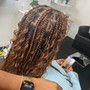 Boho knotless Braids