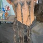 Small Boho Knotless Braids