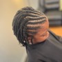 Two Strand Flat Twist Updo