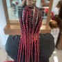 Ombre knotless