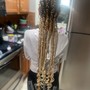 Knotless Braids (Curled ends)