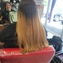 Ombre knotless