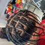 Men’s boxbraids (top head)