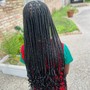 Kid’ box braid and knotless ( 2-6 years old)